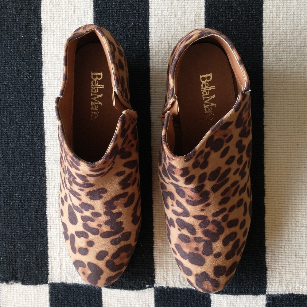 Leopard Print Booties - Picture 2 of 5